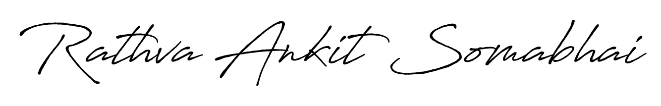 Create a beautiful signature design for name Rathva Ankit Somabhai. With this signature (Antro_Vectra_Bolder) fonts, you can make a handwritten signature for free. Rathva Ankit Somabhai signature style 7 images and pictures png