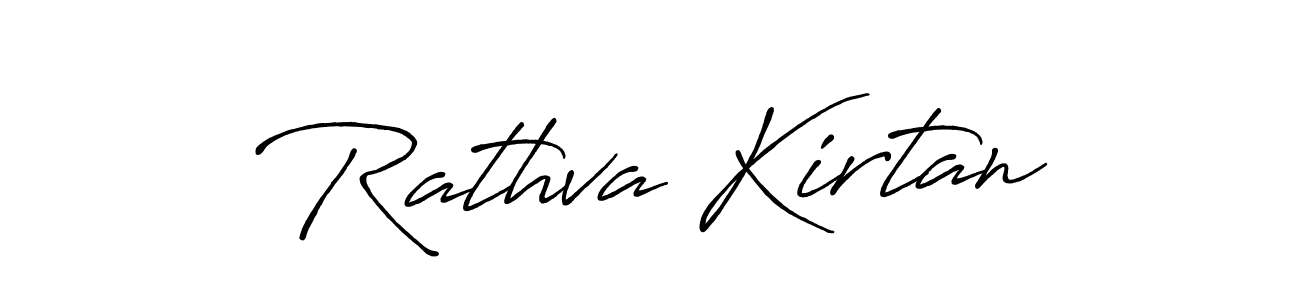 Also we have Rathva Kirtan name is the best signature style. Create professional handwritten signature collection using Antro_Vectra_Bolder autograph style. Rathva Kirtan signature style 7 images and pictures png