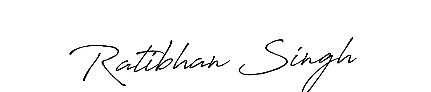 Use a signature maker to create a handwritten signature online. With this signature software, you can design (Antro_Vectra_Bolder) your own signature for name Ratibhan Singh. Ratibhan Singh signature style 7 images and pictures png