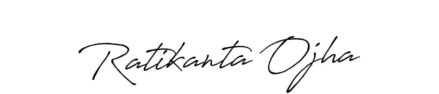 Make a short Ratikanta Ojha signature style. Manage your documents anywhere anytime using Antro_Vectra_Bolder. Create and add eSignatures, submit forms, share and send files easily. Ratikanta Ojha signature style 7 images and pictures png