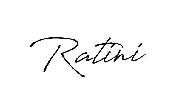 Make a beautiful signature design for name Ratini. With this signature (Antro_Vectra_Bolder) style, you can create a handwritten signature for free. Ratini signature style 7 images and pictures png
