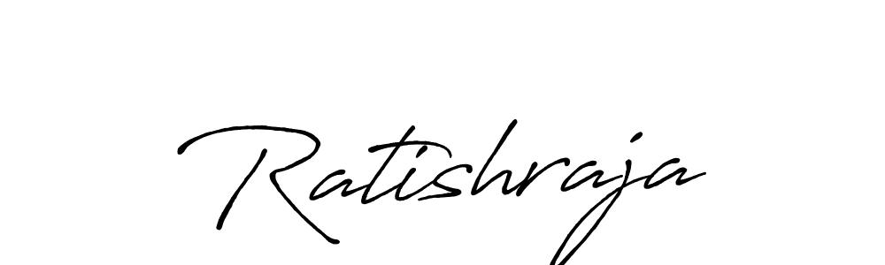 How to make Ratishraja signature? Antro_Vectra_Bolder is a professional autograph style. Create handwritten signature for Ratishraja name. Ratishraja signature style 7 images and pictures png