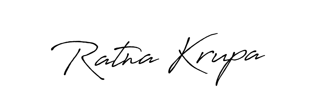 You should practise on your own different ways (Antro_Vectra_Bolder) to write your name (Ratna Krupa) in signature. don't let someone else do it for you. Ratna Krupa signature style 7 images and pictures png