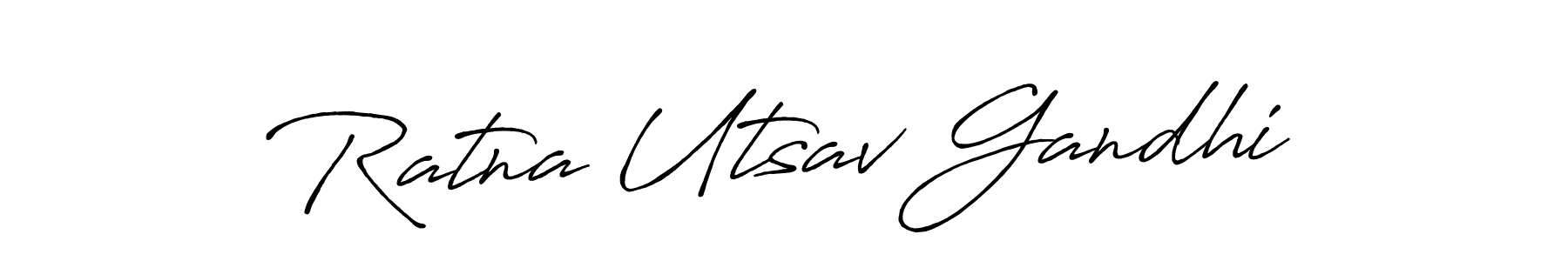 Best and Professional Signature Style for Ratna Utsav Gandhi. Antro_Vectra_Bolder Best Signature Style Collection. Ratna Utsav Gandhi signature style 7 images and pictures png