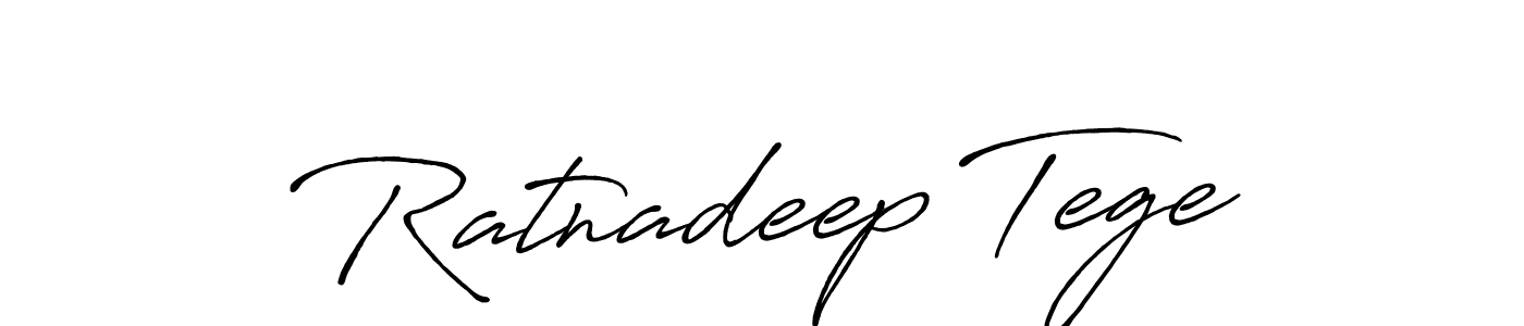 You should practise on your own different ways (Antro_Vectra_Bolder) to write your name (Ratnadeep Tege) in signature. don't let someone else do it for you. Ratnadeep Tege signature style 7 images and pictures png