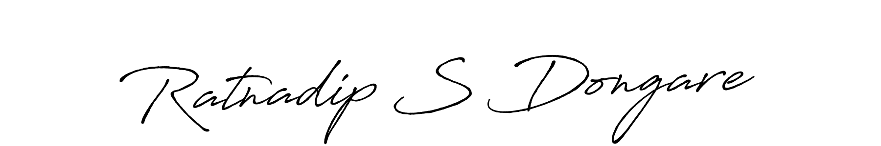 The best way (Antro_Vectra_Bolder) to make a short signature is to pick only two or three words in your name. The name Ratnadip S Dongare include a total of six letters. For converting this name. Ratnadip S Dongare signature style 7 images and pictures png