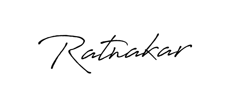 Create a beautiful signature design for name Ratnakar. With this signature (Antro_Vectra_Bolder) fonts, you can make a handwritten signature for free. Ratnakar signature style 7 images and pictures png