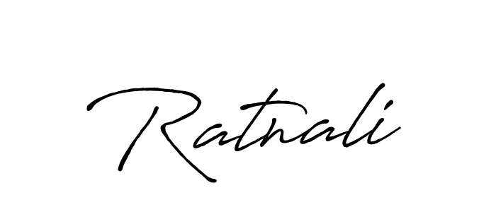 Make a beautiful signature design for name Ratnali. With this signature (Antro_Vectra_Bolder) style, you can create a handwritten signature for free. Ratnali signature style 7 images and pictures png