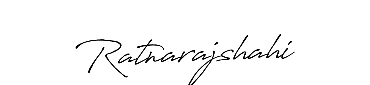 Make a beautiful signature design for name Ratnarajshahi. With this signature (Antro_Vectra_Bolder) style, you can create a handwritten signature for free. Ratnarajshahi signature style 7 images and pictures png