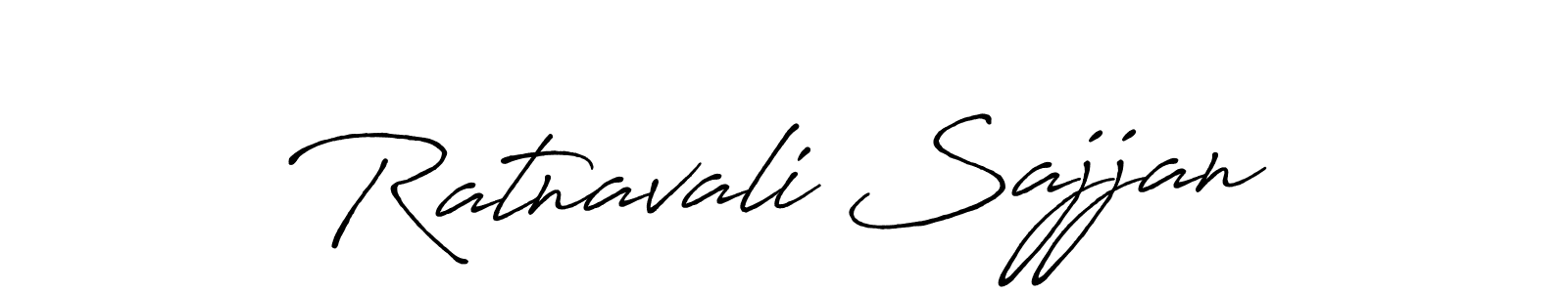 Once you've used our free online signature maker to create your best signature Antro_Vectra_Bolder style, it's time to enjoy all of the benefits that Ratnavali Sajjan name signing documents. Ratnavali Sajjan signature style 7 images and pictures png