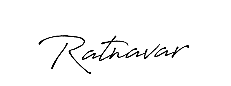 Make a beautiful signature design for name Ratnavar. With this signature (Antro_Vectra_Bolder) style, you can create a handwritten signature for free. Ratnavar signature style 7 images and pictures png