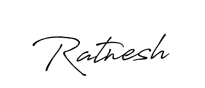 Use a signature maker to create a handwritten signature online. With this signature software, you can design (Antro_Vectra_Bolder) your own signature for name Ratnesh. Ratnesh signature style 7 images and pictures png