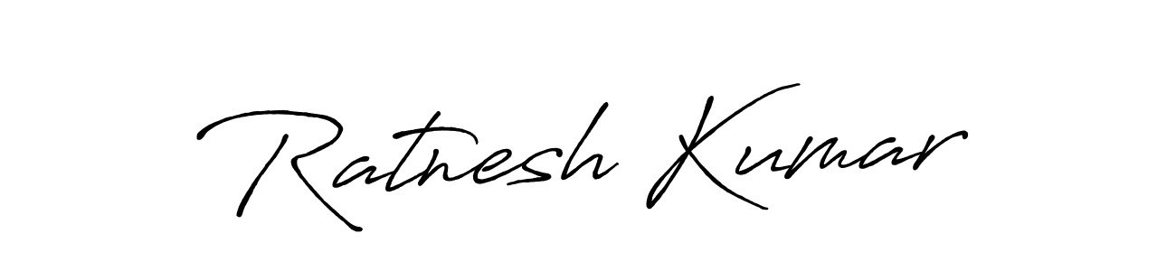 Also we have Ratnesh Kumar name is the best signature style. Create professional handwritten signature collection using Antro_Vectra_Bolder autograph style. Ratnesh Kumar signature style 7 images and pictures png