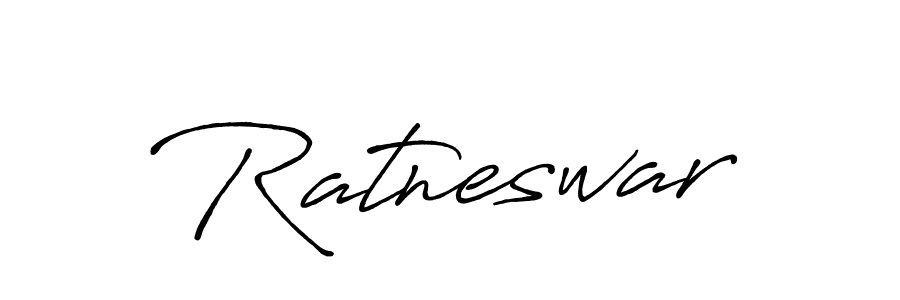 Ratneswar stylish signature style. Best Handwritten Sign (Antro_Vectra_Bolder) for my name. Handwritten Signature Collection Ideas for my name Ratneswar. Ratneswar signature style 7 images and pictures png