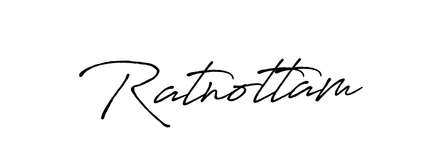Also we have Ratnottam name is the best signature style. Create professional handwritten signature collection using Antro_Vectra_Bolder autograph style. Ratnottam signature style 7 images and pictures png