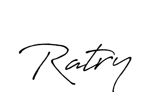 Antro_Vectra_Bolder is a professional signature style that is perfect for those who want to add a touch of class to their signature. It is also a great choice for those who want to make their signature more unique. Get Ratry name to fancy signature for free. Ratry signature style 7 images and pictures png