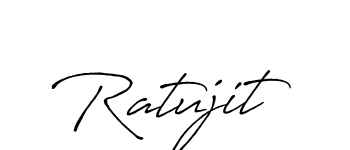 Similarly Antro_Vectra_Bolder is the best handwritten signature design. Signature creator online .You can use it as an online autograph creator for name Ratujit. Ratujit signature style 7 images and pictures png