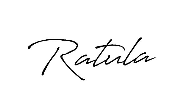 Also we have Ratula name is the best signature style. Create professional handwritten signature collection using Antro_Vectra_Bolder autograph style. Ratula signature style 7 images and pictures png