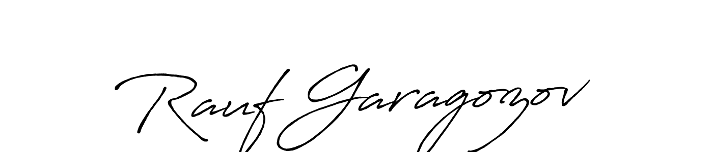 Antro_Vectra_Bolder is a professional signature style that is perfect for those who want to add a touch of class to their signature. It is also a great choice for those who want to make their signature more unique. Get Rauf Garagozov name to fancy signature for free. Rauf Garagozov signature style 7 images and pictures png