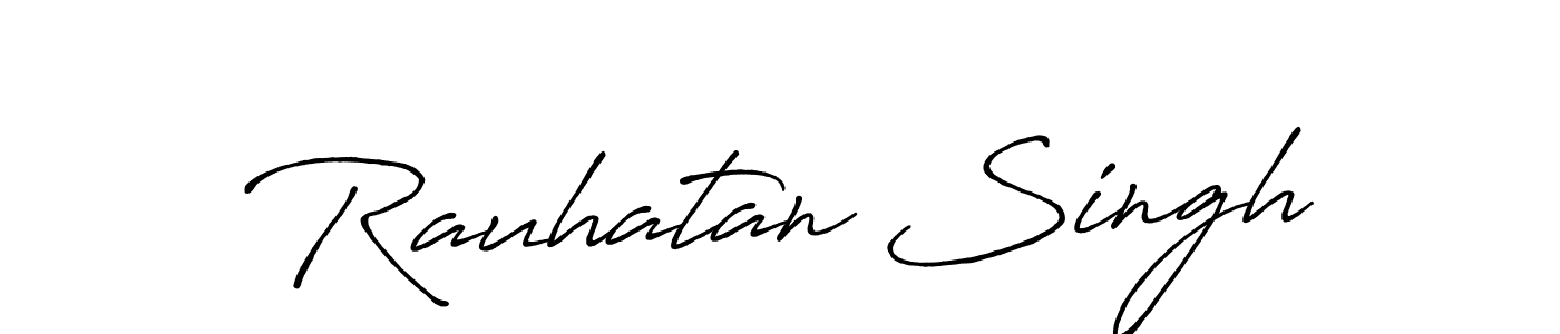 Make a beautiful signature design for name Rauhatan Singh. Use this online signature maker to create a handwritten signature for free. Rauhatan Singh signature style 7 images and pictures png