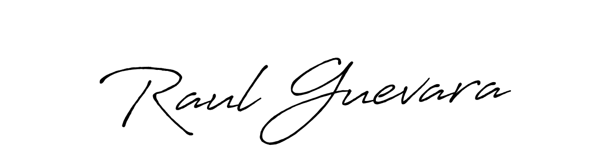 Also we have Raul Guevara name is the best signature style. Create professional handwritten signature collection using Antro_Vectra_Bolder autograph style. Raul Guevara signature style 7 images and pictures png