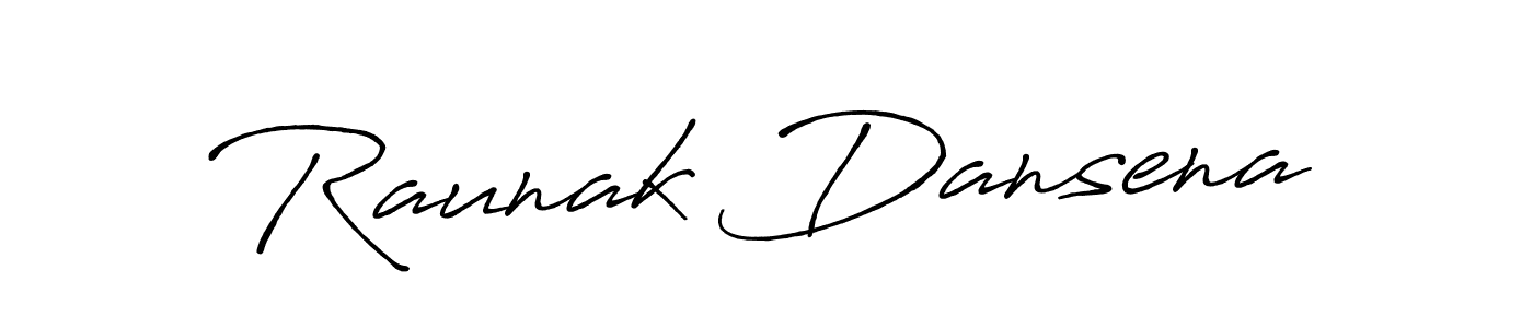 Similarly Antro_Vectra_Bolder is the best handwritten signature design. Signature creator online .You can use it as an online autograph creator for name Raunak Dansena. Raunak Dansena signature style 7 images and pictures png