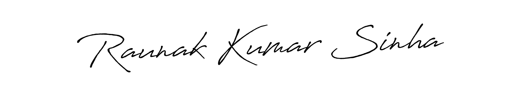 You can use this online signature creator to create a handwritten signature for the name Raunak Kumar Sinha. This is the best online autograph maker. Raunak Kumar Sinha signature style 7 images and pictures png