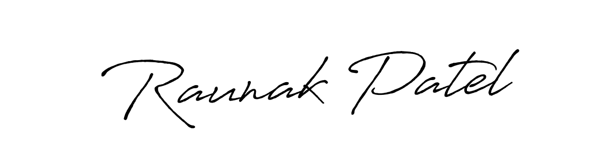 Best and Professional Signature Style for Raunak Patel. Antro_Vectra_Bolder Best Signature Style Collection. Raunak Patel signature style 7 images and pictures png