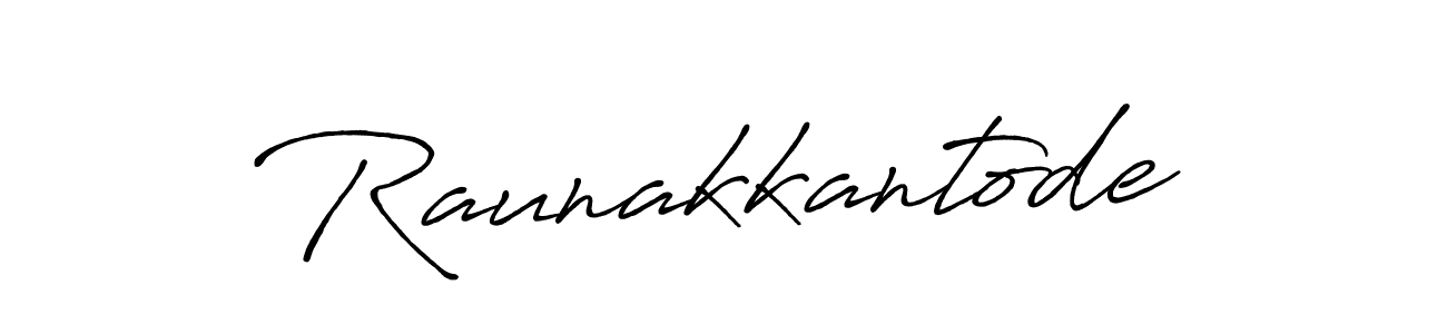 if you are searching for the best signature style for your name Raunakkantode. so please give up your signature search. here we have designed multiple signature styles  using Antro_Vectra_Bolder. Raunakkantode signature style 7 images and pictures png