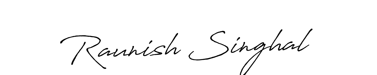 Also You can easily find your signature by using the search form. We will create Raunish Singhal name handwritten signature images for you free of cost using Antro_Vectra_Bolder sign style. Raunish Singhal signature style 7 images and pictures png