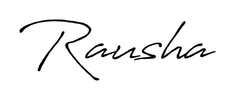 Similarly Antro_Vectra_Bolder is the best handwritten signature design. Signature creator online. You can use it as an online autograph creator for name Rausha. Rausha signature style 7 images and pictures png