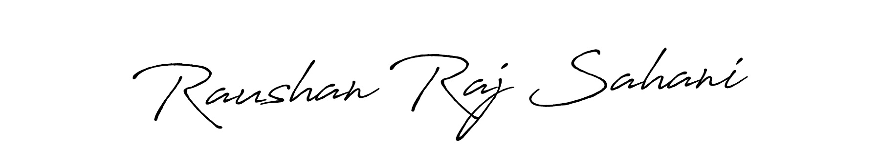 Make a beautiful signature design for name Raushan Raj Sahani. Use this online signature maker to create a handwritten signature for free. Raushan Raj Sahani signature style 7 images and pictures png