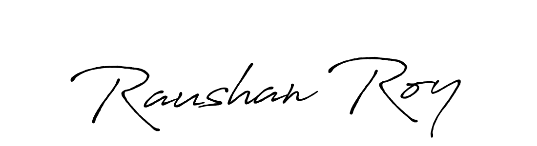 It looks lik you need a new signature style for name Raushan Roy. Design unique handwritten (Antro_Vectra_Bolder) signature with our free signature maker in just a few clicks. Raushan Roy signature style 7 images and pictures png