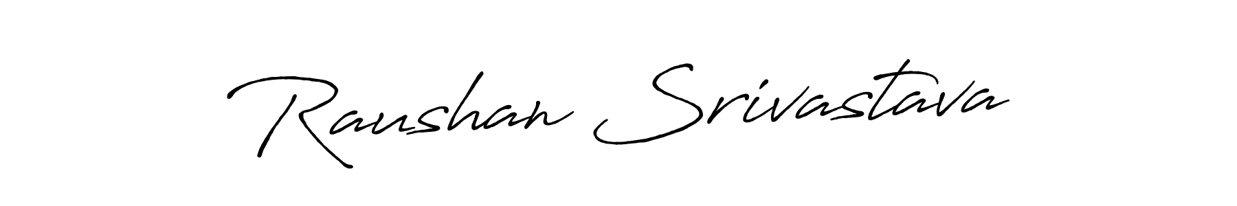 Once you've used our free online signature maker to create your best signature Antro_Vectra_Bolder style, it's time to enjoy all of the benefits that Raushan Srivastava name signing documents. Raushan Srivastava signature style 7 images and pictures png