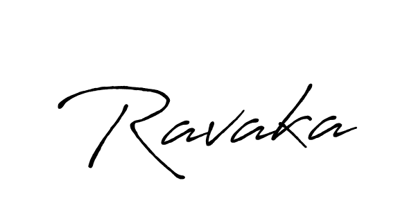 Make a beautiful signature design for name Ravaka. With this signature (Antro_Vectra_Bolder) style, you can create a handwritten signature for free. Ravaka signature style 7 images and pictures png
