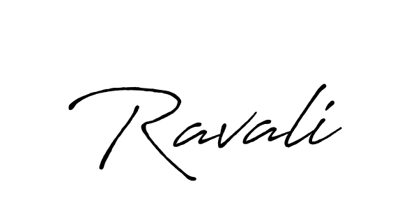 It looks lik you need a new signature style for name Ravali. Design unique handwritten (Antro_Vectra_Bolder) signature with our free signature maker in just a few clicks. Ravali signature style 7 images and pictures png