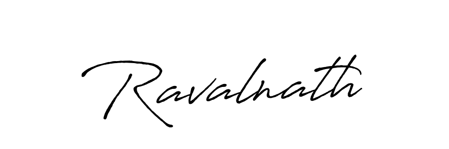 How to make Ravalnath name signature. Use Antro_Vectra_Bolder style for creating short signs online. This is the latest handwritten sign. Ravalnath signature style 7 images and pictures png