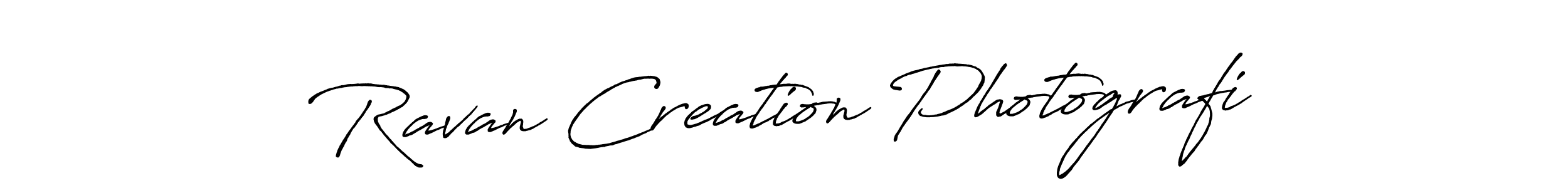 Similarly Antro_Vectra_Bolder is the best handwritten signature design. Signature creator online .You can use it as an online autograph creator for name Ravan Creation Photografi. Ravan Creation Photografi signature style 7 images and pictures png