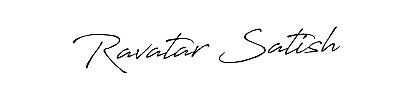 How to Draw Ravatar Satish signature style? Antro_Vectra_Bolder is a latest design signature styles for name Ravatar Satish. Ravatar Satish signature style 7 images and pictures png