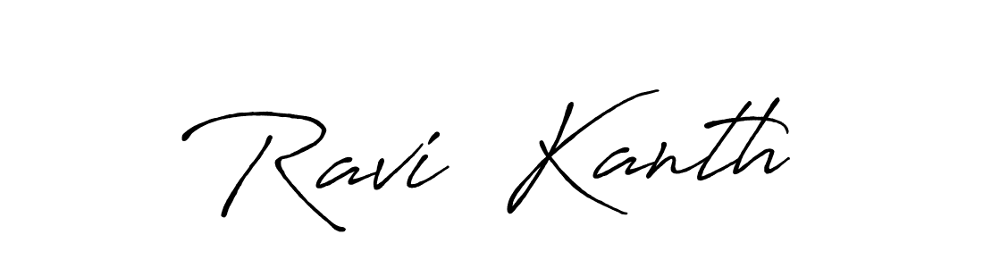 Once you've used our free online signature maker to create your best signature Antro_Vectra_Bolder style, it's time to enjoy all of the benefits that Ravi  Kanth name signing documents. Ravi  Kanth signature style 7 images and pictures png