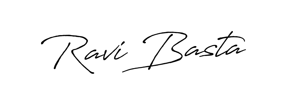 You can use this online signature creator to create a handwritten signature for the name Ravi Basta. This is the best online autograph maker. Ravi Basta signature style 7 images and pictures png