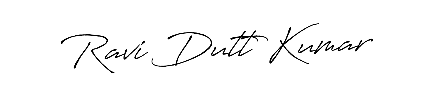 How to make Ravi Dutt Kumar signature? Antro_Vectra_Bolder is a professional autograph style. Create handwritten signature for Ravi Dutt Kumar name. Ravi Dutt Kumar signature style 7 images and pictures png