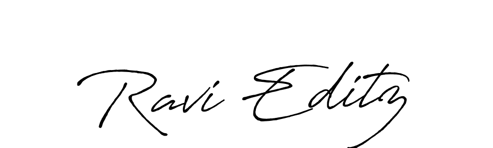 This is the best signature style for the Ravi Editz name. Also you like these signature font (Antro_Vectra_Bolder). Mix name signature. Ravi Editz signature style 7 images and pictures png