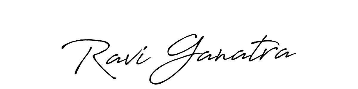 Make a beautiful signature design for name Ravi Ganatra. Use this online signature maker to create a handwritten signature for free. Ravi Ganatra signature style 7 images and pictures png