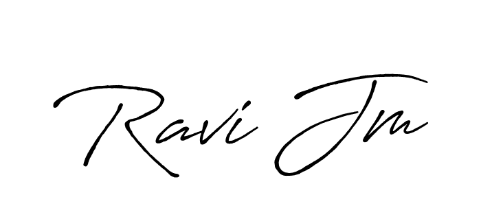 Make a beautiful signature design for name Ravi Jm. Use this online signature maker to create a handwritten signature for free. Ravi Jm signature style 7 images and pictures png