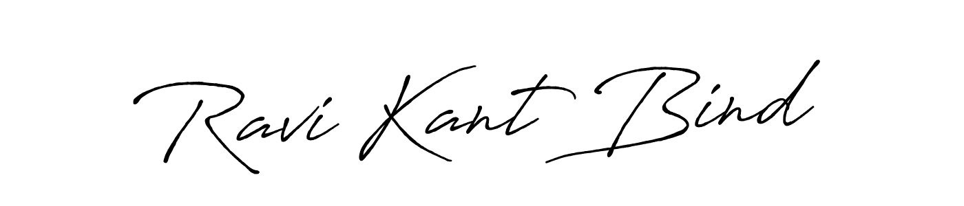 The best way (Antro_Vectra_Bolder) to make a short signature is to pick only two or three words in your name. The name Ravi Kant Bind include a total of six letters. For converting this name. Ravi Kant Bind signature style 7 images and pictures png