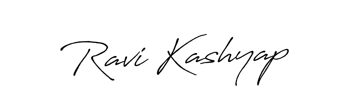 You should practise on your own different ways (Antro_Vectra_Bolder) to write your name (Ravi Kashyap) in signature. don't let someone else do it for you. Ravi Kashyap signature style 7 images and pictures png