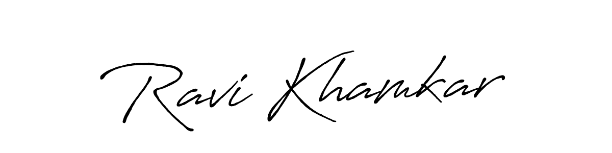 Once you've used our free online signature maker to create your best signature Antro_Vectra_Bolder style, it's time to enjoy all of the benefits that Ravi Khamkar name signing documents. Ravi Khamkar signature style 7 images and pictures png