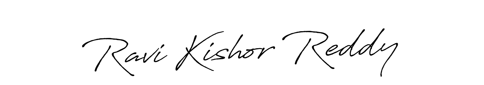 This is the best signature style for the Ravi Kishor Reddy name. Also you like these signature font (Antro_Vectra_Bolder). Mix name signature. Ravi Kishor Reddy signature style 7 images and pictures png