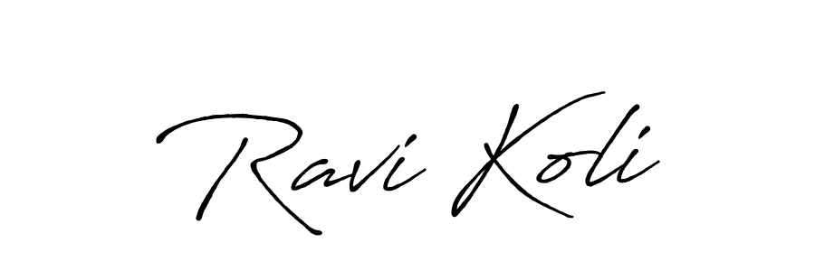 This is the best signature style for the Ravi Koli name. Also you like these signature font (Antro_Vectra_Bolder). Mix name signature. Ravi Koli signature style 7 images and pictures png